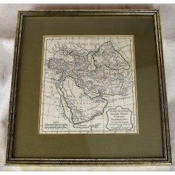 Turquie d'Asie, Arabie, Perse, Tartarie Independante (Framed Map)